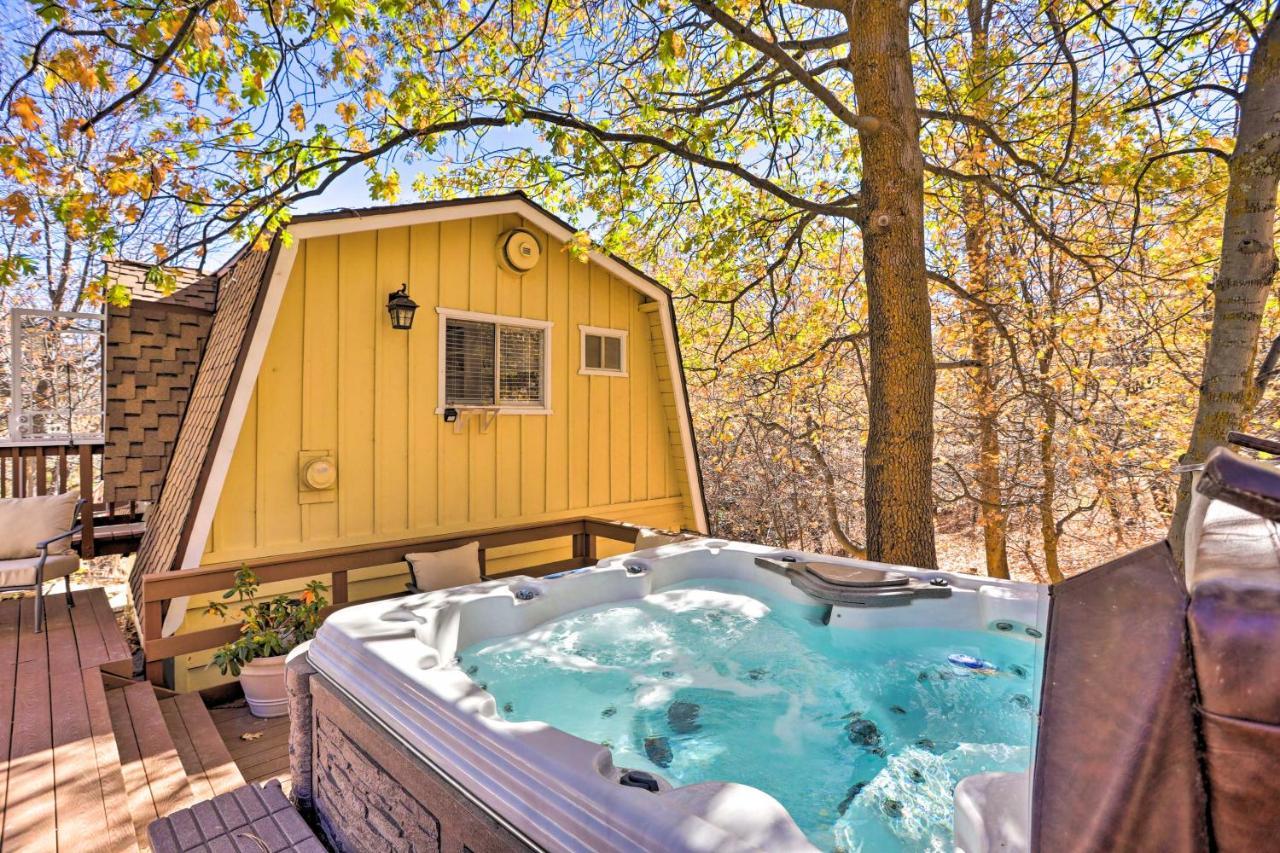 Lake Arrowhead Studio With Private Hot Tub! Buitenkant foto