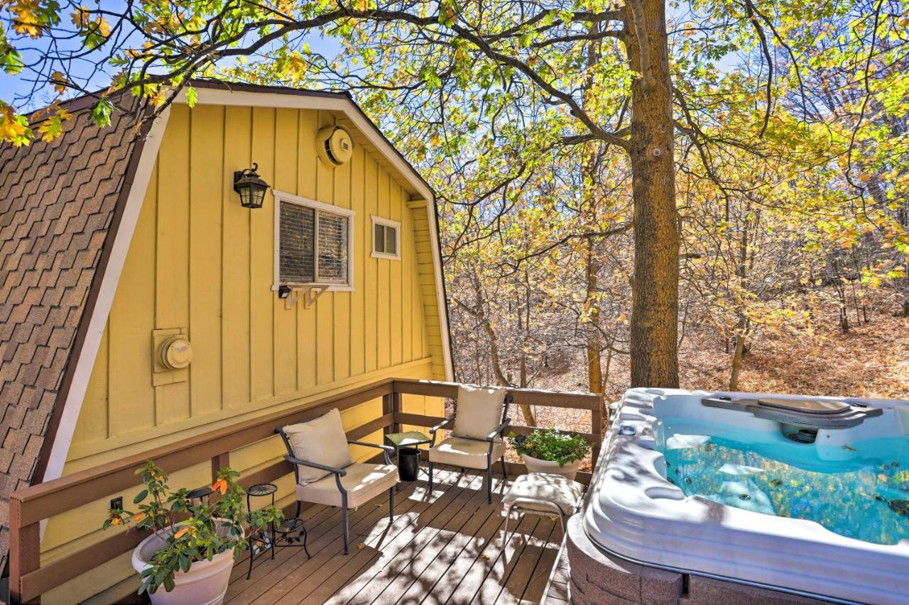 Lake Arrowhead Studio With Private Hot Tub! Buitenkant foto