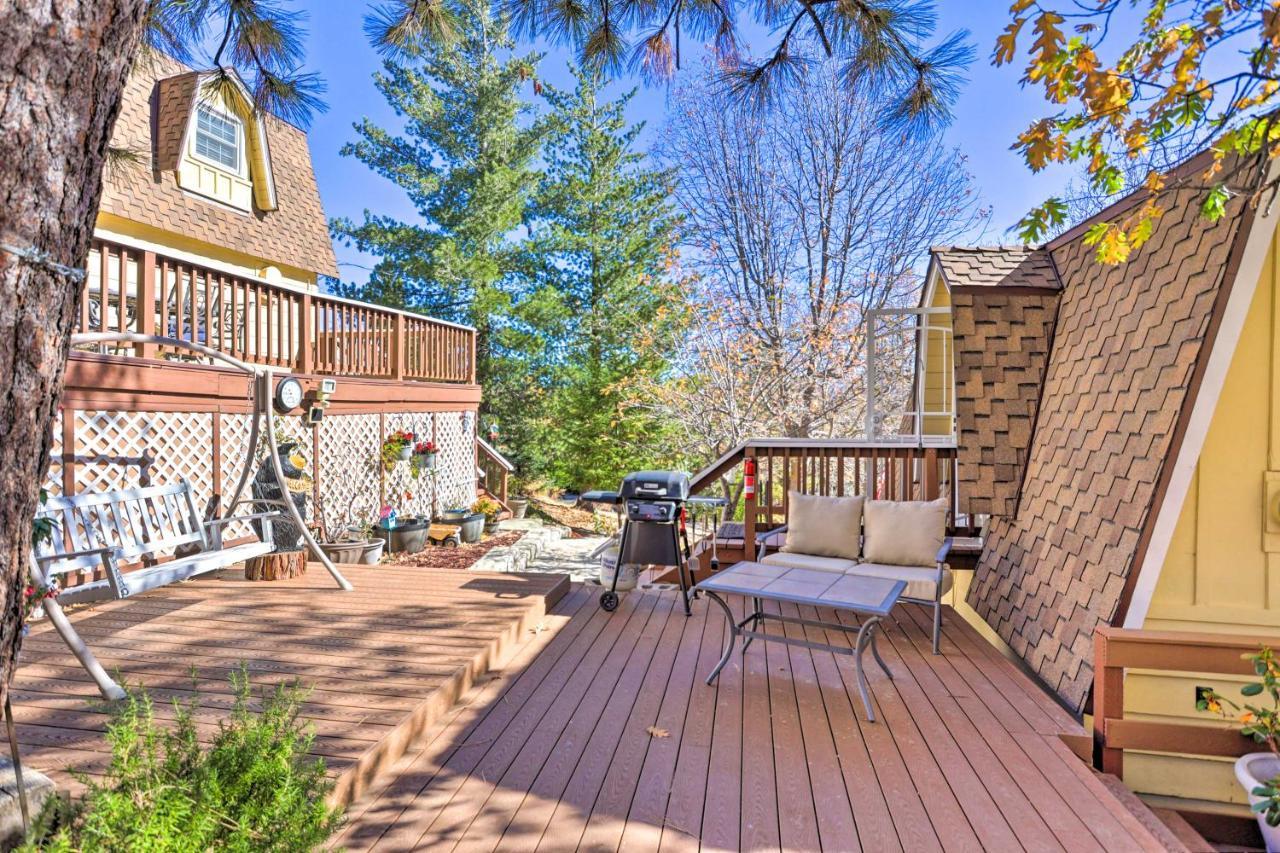 Lake Arrowhead Studio With Private Hot Tub! Buitenkant foto
