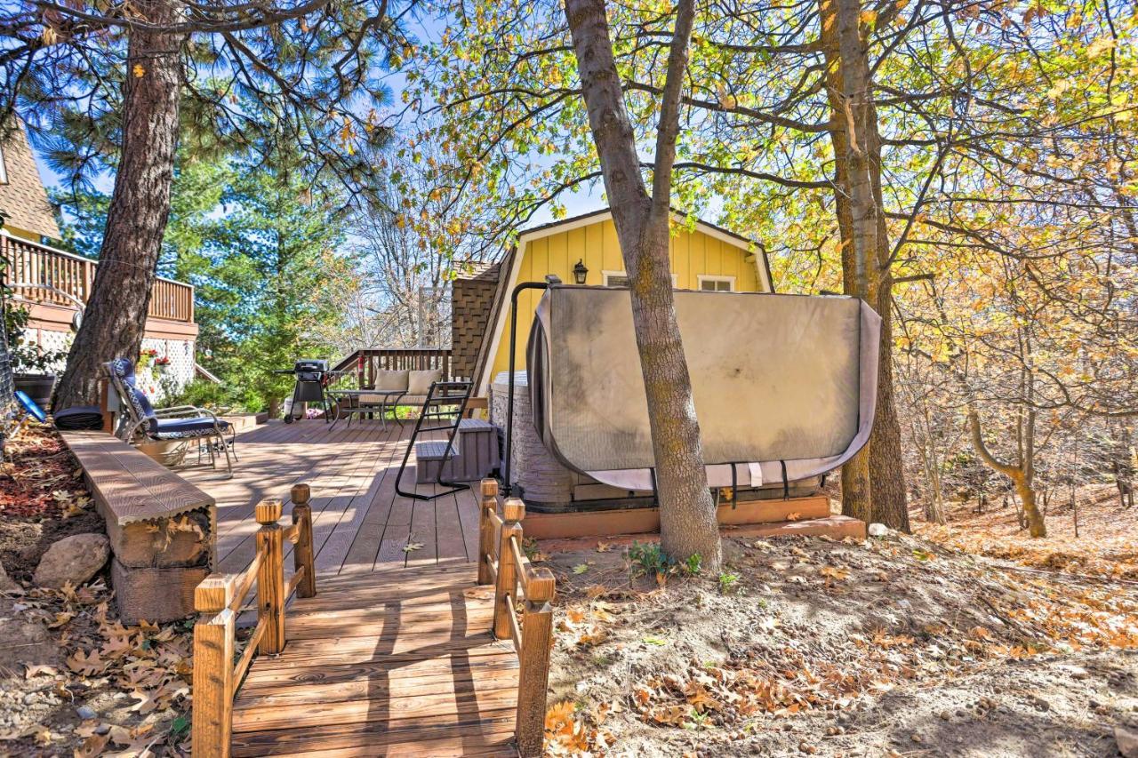 Lake Arrowhead Studio With Private Hot Tub! Buitenkant foto